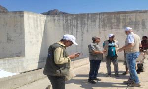 مدير عام المسيمير يستقبل وفداً رفيعًا من البرنامج الوطني ضمن مشروع الإدارة المتكاملة للموارد المائية