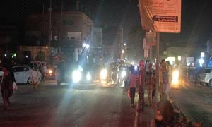 عاجل: احتجاجات وقطع طرقات في الممدارة 
