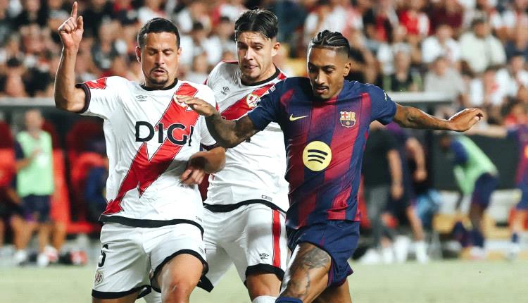 برشلونة يسقط في فخ التعادل أمام رايو فاليكانو