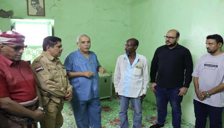 المحامي الشعيبي والعميد المحمدي يزوران أسرة أول شهيد بالحراك الجنوبي بحضرموت "صلاح القحوم"