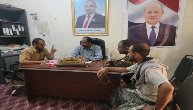 مدير عام قعطبة يكلف قائد القطاع الرابع حزام أمني بضبط المدارس الخاصة والكهرباء التجاري بالالتزام بالتسعيرة المحددة