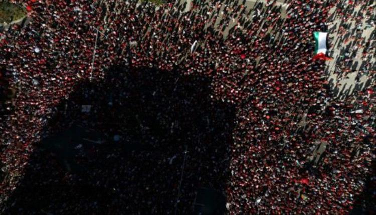 مسيرات حاشدة في بروكسل للتنديد بالحر،ب الإسرائيلية