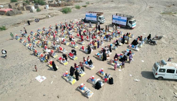 لايف للإغاثة والتنمية تنفذ حملة إغاثة عاجلة للمتضررين من السيول في لحج