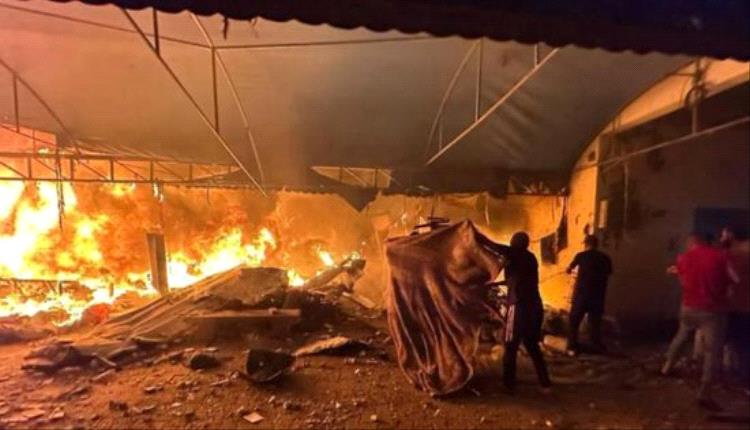 اسـ،،ـتشهاد 4 فلسطينيين في استـ،،ـهداف خيام للنازحين بغزة