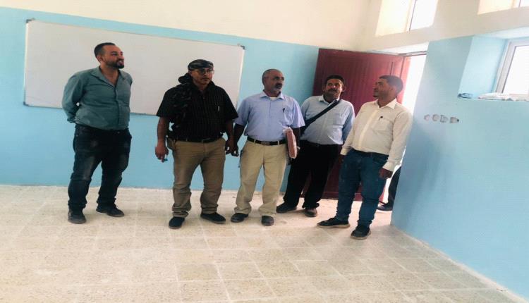 الضالع : افتتاح ثلاث فصول دراسية في مركز بكئين بمديرية الشعيب 
