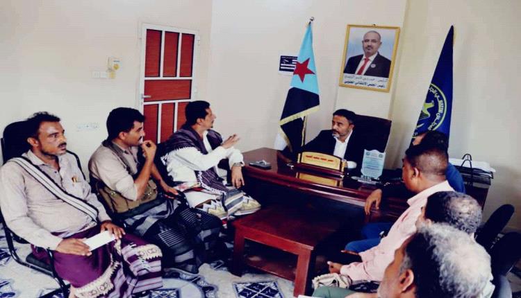 رئيس تنفيذية انتقالي أبين يلتقي مدير شرطة زنجبار ويبحث التحديات الأمنية بالمديرية