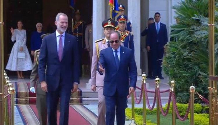 السيسي وملك إسبانيا يؤكدان ضرورة الوقف الفوري لإطـ..ـلاق الـ..ـنار في غـ.ـزة