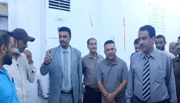 الضالع : فريق الرقابة يزور مستشفى محمد بن زايد "الميداني" ويطّلع على أوضاع المرضى والخدمات الطبية