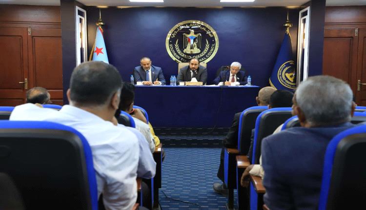 الهيئة السياسية تنظم لقاءً تشاوريًا مع قيادات المكونات الجنوبية الموقعة على الميثاق الوطني الجنوبي
