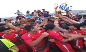 الزعيم الإسكان يتوّج بطلاً والملاح وصيفاً في دوري شهداء الملاح بردفان