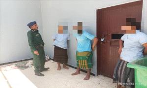 مدير إدارة حقوق الإنسان بشرطة شبوة يتفقد أوضاع النزلاء في إصلاحيات المحافظة