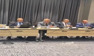 الوزير باذيب يشارك باجتماعات المشاورات بين الحكومة اليمنية وصندوق النقد الدولي في عمّان