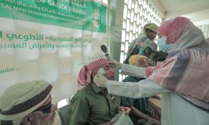 افتتاح المخيم الطبي لجراحة العيون في طور الباحة ضمن برنامج "نور السعودية"