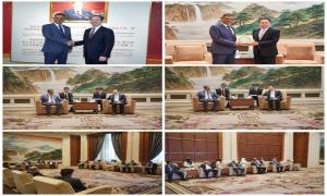 وزير الدولة محافظ عدن يلتقي نائب رئيس المؤتمر الاستشاري السياسي للشعب الصيني في شنغهاي
