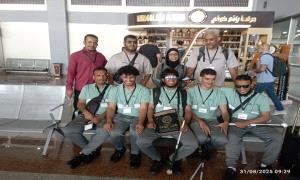 نادي نجوم عدن الرياضي للمكفوفين يتوجه إلى مصر للمشاركة في بطولة الأهرام الدولية الرابعة