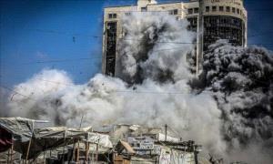 الاحـ،،ـتلال يفـ،،ـجر مدرعـ،،ـات مفخـ،،ـخة بين المنازل بغزة