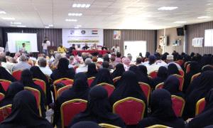 فريق التوجيه والرقابة الرئاسي يعقد لقاءً موسعًا مع القيادة المحلية واللجان المجتمعية بالمكلا