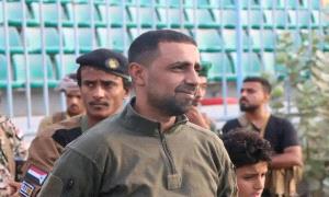 وكيل محافظة لحج " صالح البكري " يهنئ عواد أحمد بمناسبة تعيينه وكيلاً لمحافظة لحج لشؤون الأمن والدفاع