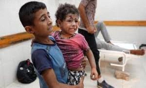 مجموعة أولى من أطفال غزيين مصـ،،ـابين ومرضى في طريقها لبريطانيا