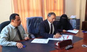 جامعة عدن تؤكد التزامها المجتمعي بتخصيص مقاعد دراسية مجانية لشريحة الصم