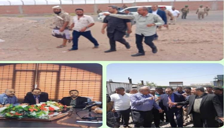 تقرير إسبوعي “ محافظ لحج “الحالمي” نشاط إداري وإنضباط مؤسسي في أول أسبوع عملي .. 