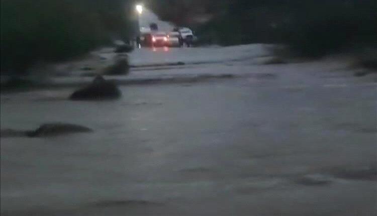 سيول جارفة تضرب أبين وتشلّ حركة السير في لودر والمناطق المجاورة

