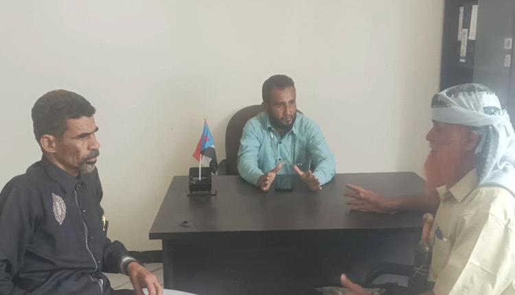 إدارة الفكر والإرشاد بانتقالي لحج تبحث مع قسم المضاربة تعزيز الخطاب الديني المعتدل وتفعيل دور المنابر