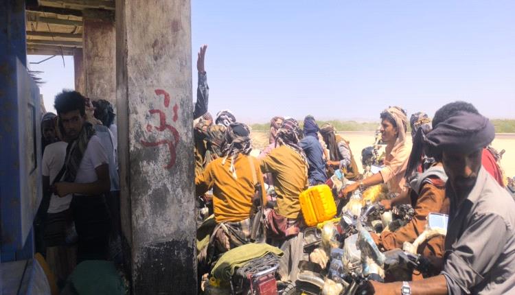 أبين : أزمة وقود خانقة في مديرية أحور