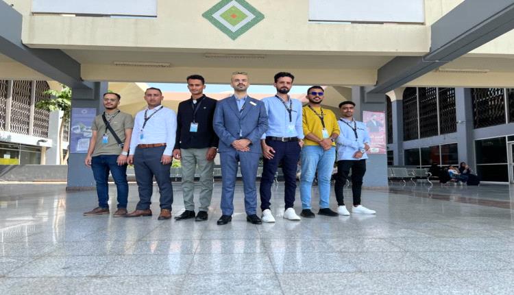 الطلاب الفائزين بمنح شركة المقبلي للطاقة يغادرون عدن إلى جمهورية ..