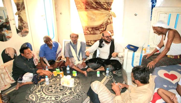 الجفري يطمئن على صحة المناضل سويد إثر الوعكة الصحية التي ألمت به