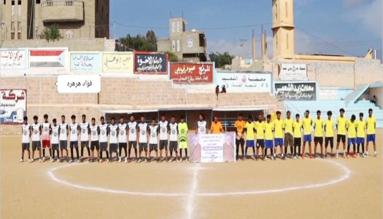 النصر يقتنص نقاط المباراة من أمام فريق الشباب بدوري الفقيد القشم بالشعيب