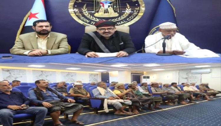 الشيخ اليزيدي يدعو قبائل أبين للحشد الواسع لإنجاح فعالية 4 مايو