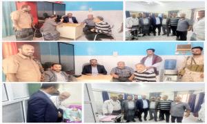 مدير عام قعطبة يتفقد مستشفى السلام ومركز الطوارئ التوليدية ويطلع على مستوى الخدمات الصحية 