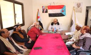الجفري يطلع على نشاط الاتحاد العام لقبائل الجنوب