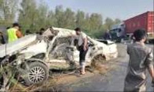 مصرع زوجين في حادث مروري مروّع على طريق الضحي بالحديدة

