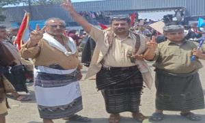 رئيس انتقالي ميفعة ونائبه يشاركون في مليونية فتح مقار المجلس وكسر..