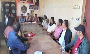 تنفيذية انتقالي الحصين تناقش مستجدات الأوضاع في الجنوب