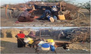 أهالي قرية "أمصعيدة" بأبين : يفترشون الأرض ويلتحفون السماء .. من يبادر لإنقاذهم ..؟!