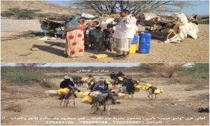 أهالي قرى “وادي مريب” بأبين : يحلمون بشربة ماء نظيفة .. فمن يسقيهم وله عظيم الأجر والثواب ..؟!