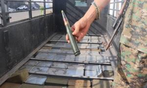 في عملية نوعية..قوات الأمن الوطني بعدن تضبط شاحنة محمّلة بكميات كبيرة من الذخائر المهربة