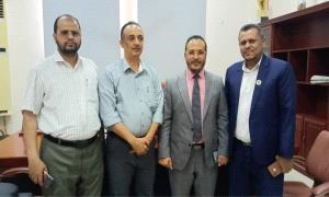 مدير عام صحة عدن يلتقي مؤسسة البصر الخيرية العالمية ويشيد بجهودها الإنسانية