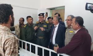 وفد رفيع المستوى من وزارة الداخلية يفتتح النظام الإلكتروني للأحوال المدنية في يافع_المفلحي