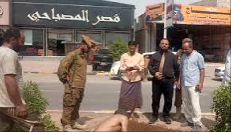 اليزيدي يختتم مشروع التشجير.. غرس النخلة الـ211 في شارع الخمسين