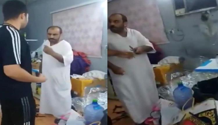 كفيل سعودي يلوّح بمقص ويهدد عاملاً مصرياً بالقتل بعد مطالبته بأجره