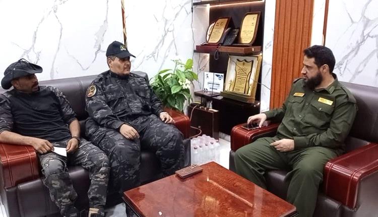 الشوحطي يشدد على تطبيق القانون في مكافحة المخـ.ـدرات ويشيد بجهود إدارة مكافحة المخـ.ـدرات في أمن لحج