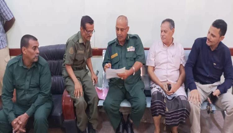 الرقابة والتفتيش بشرطة عدن تنفذ نزولاً ميدانياً لتقييم مستوى الجاهزية في شرطة الشيخ عثمان وكابوتا
