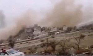 الحو.ثيون يفجرون منزل شيخ قبلي في البيضاء