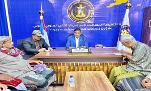 التميمي يلتقي لجنة الألعاب الشعبية بحافة السوق بتريم ويؤكد دعم الحويف والموروث الشعبي الحضرمي