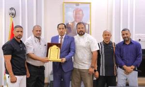 وزير الشباب والرياضة يوجه بإنشاء مركز متكامل لإدارة اتحاد القوى البدنية ومصارعة الذراعين