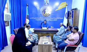 التميمي يلتقي رئيس تحالف "عماد" للعمال والفلاحين والكادحين والصيادين